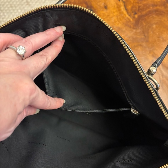 💖HOST PICK!💝 COACH Prairie Satchel in Black Pebbled Leather! EUC! - Picture 13 of 14